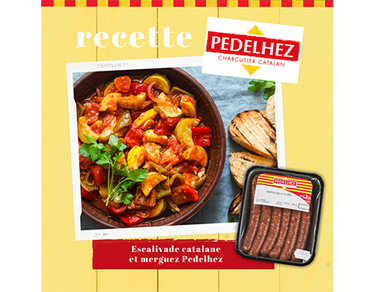 Recette : escalivade catalane & merguez